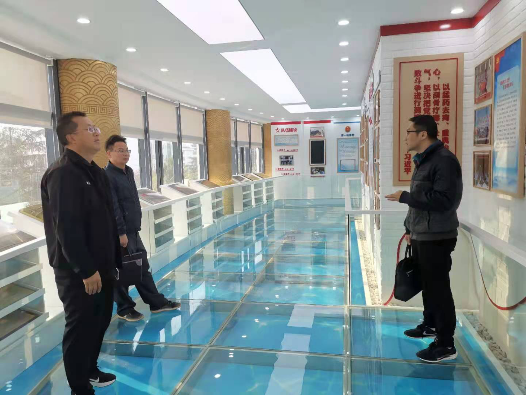縣委縣直機關工委書記羅雷到我院調研指導基層黨建示范點創建工作